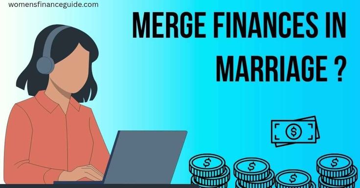 Should married couples merge finances – woman managing money and joint accounts after marriage